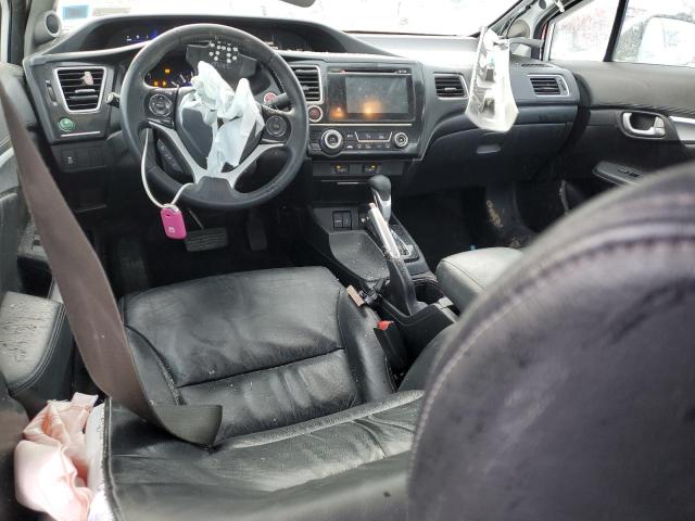 19XFB2F94EE216034 - 2014 HONDA CIVIC EXL WHITE photo 8