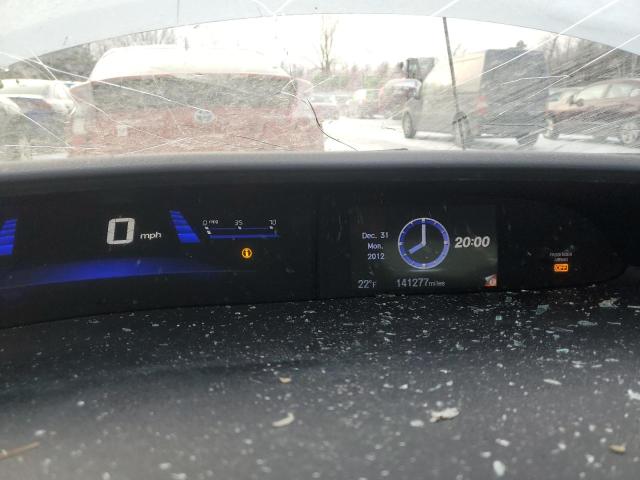 19XFB2F94EE216034 - 2014 HONDA CIVIC EXL WHITE photo 9