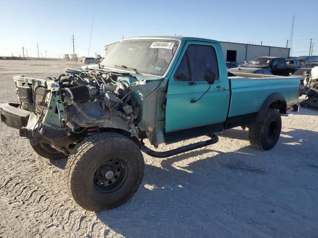 1FTEF14N2SLA33003 - 1995 FORD F150 TURQUOISE photo 1