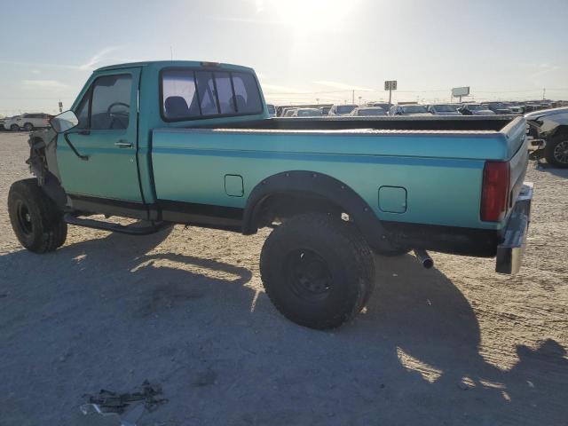 1FTEF14N2SLA33003 - 1995 FORD F150 TURQUOISE photo 2