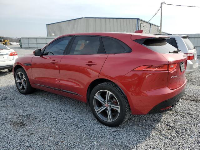 SADCM2BV8HA096704 - 2017 JAGUAR F-PACE S RED photo 2