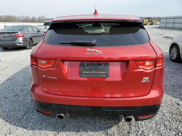 SADCM2BV8HA096704 - 2017 JAGUAR F-PACE S RED photo 6