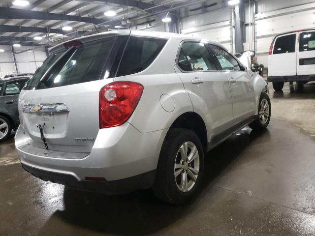 2GNALBEK4C1176633 - 2012 CHEVROLET EQUINOX LS SILVER photo 3