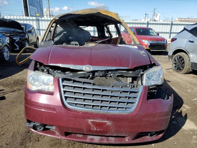 2A8HR54129R512198 - 2009 CHRYSLER TOWN & COU TOURING 勃艮第红 照片 5