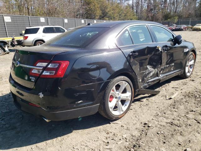 1FAHP2H87DG126282 - 2013 FORD TAURUS SEL BLACK photo 3