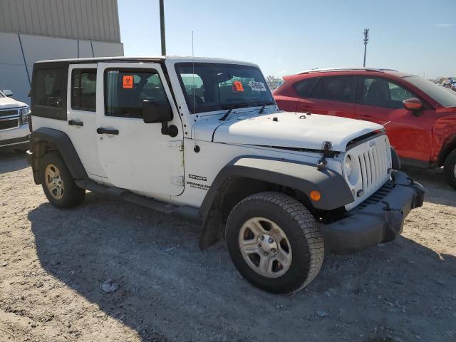 1C4BJWKG8FL533773 - 2015 JEEP WRANGLER U SPORT WHITE photo 4