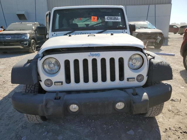 1C4BJWKG8FL533773 - 2015 JEEP WRANGLER U SPORT WHITE photo 5