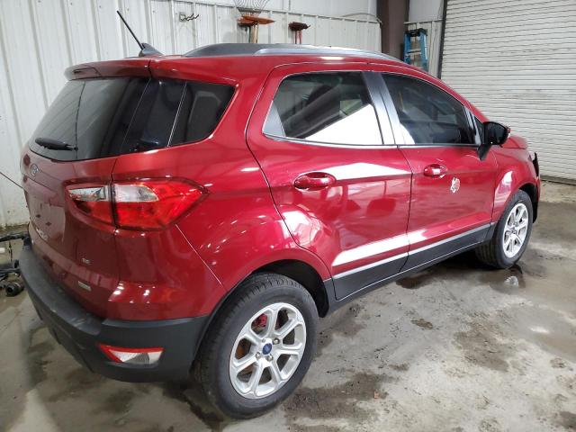 MAJ3S2GE1LC375571 - 2020 FORD ECOSPORT SE 红色 照片 3