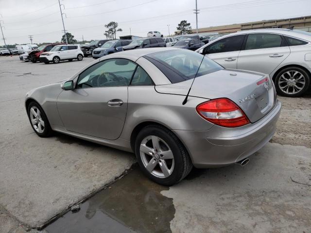 WDBWK54F68F180057 - 2008 MERCEDES-BENZ SLK 280 TAN photo 2