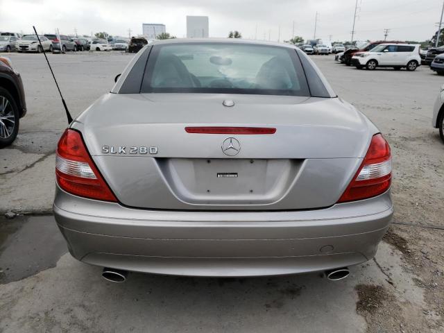 WDBWK54F68F180057 - 2008 MERCEDES-BENZ SLK 280 TAN photo 6