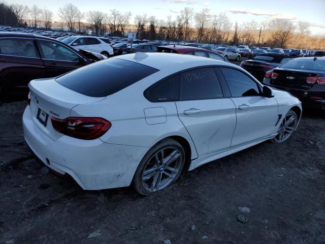 WBA4J3C59KBL05265 - 2019 BMW 430XI GRAN COUPE WHITE photo 3