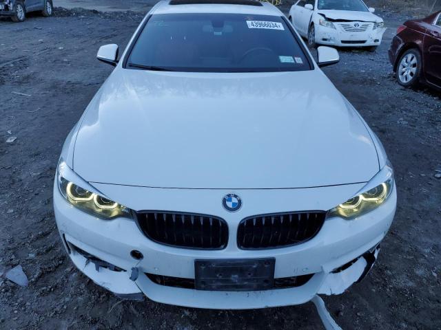 WBA4J3C59KBL05265 - 2019 BMW 430XI GRAN COUPE WHITE photo 5