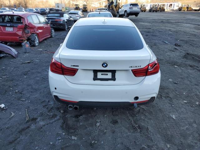 WBA4J3C59KBL05265 - 2019 BMW 430XI GRAN COUPE WHITE photo 6