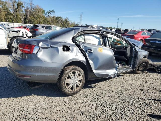 3VWLA7AJ5FM326163 - 2015 VOLKSWAGEN JETTA TDI GRAY photo 3