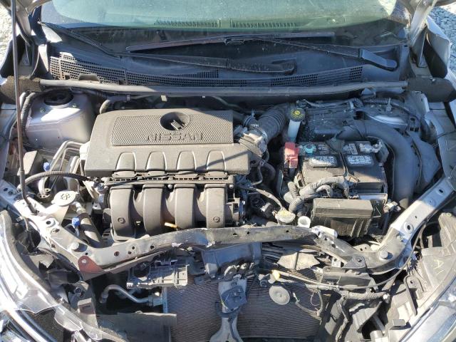 3N1AB7AP0KY282199 - 2019 NISSAN SENTRA S SILVER photo 11