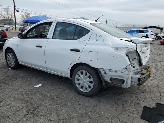 3N1CN7AP7EL832712 - 2014 NISSAN VERSA S WHITE photo 2