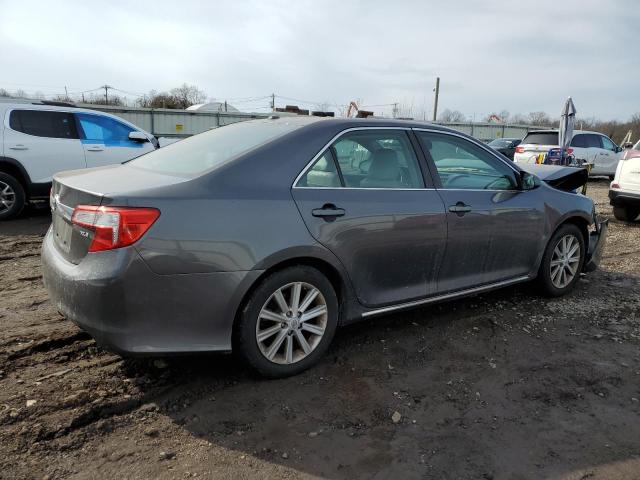 4T4BF1FK6CR255174 - 2012 TOYOTA CAMRY BASE GRAY photo 3