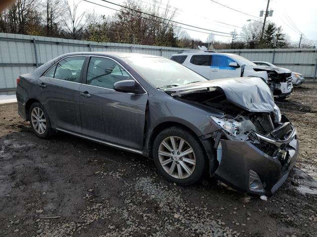 4T4BF1FK6CR255174 - 2012 TOYOTA CAMRY BASE GRAY photo 4