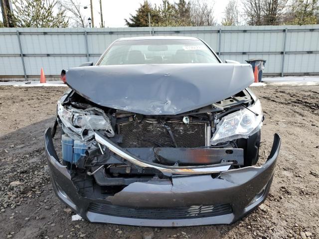 4T4BF1FK6CR255174 - 2012 TOYOTA CAMRY BASE GRAY photo 5