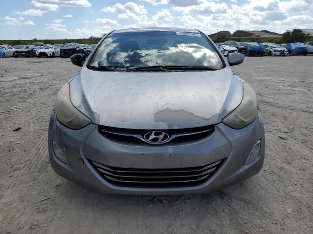 KMHDH4AE4DU564434 - 2013 HYUNDAI ELANTRA GLS GRAY photo 5