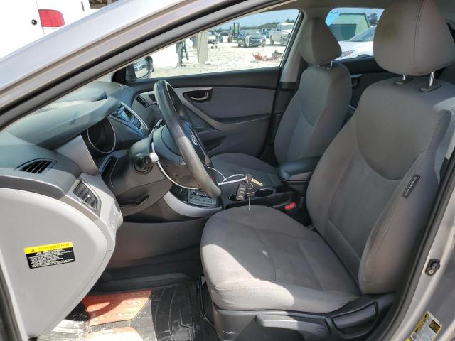 KMHDH4AE4DU564434 - 2013 HYUNDAI ELANTRA GLS GRAY photo 7