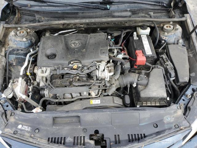 4T1B11HK1KU779689 - 2019 TOYOTA CAMRY L BLUE photo 11