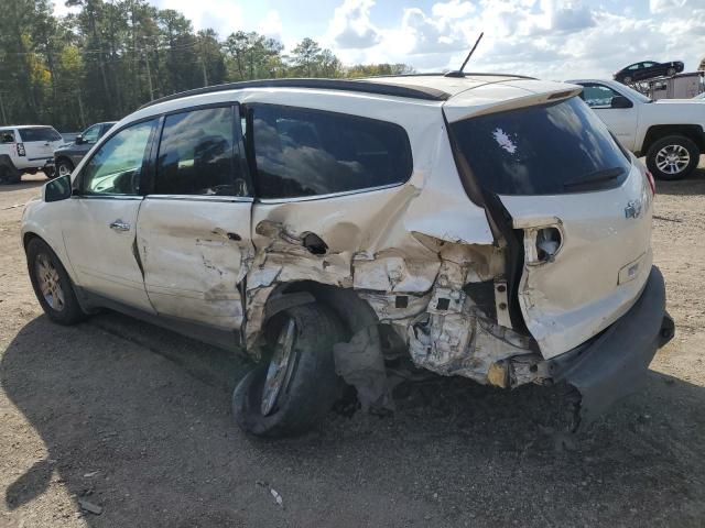 1GNKRGED8CJ418377 - 2012 CHEVROLET TRAVERSE LT თეთრი ფოტო 2