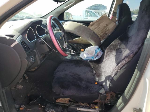 1GNKRGED8CJ418377 - 2012 CHEVROLET TRAVERSE LT თეთრი ფოტო 7