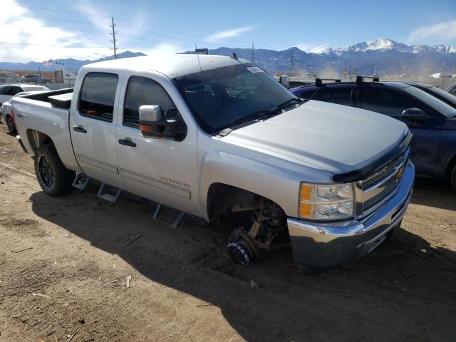 3GCPKSE78DG139921 - 2013 CHEVROLET SILVERADO K1500 LT SILVER photo 4