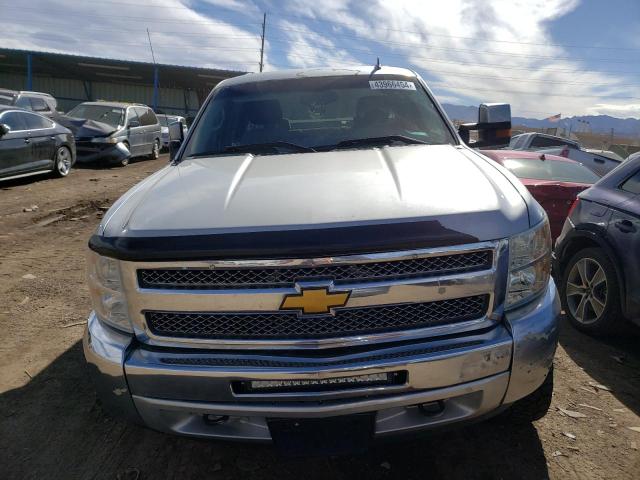 3GCPKSE78DG139921 - 2013 CHEVROLET SILVERADO K1500 LT SILVER photo 5