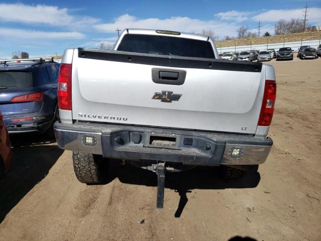 3GCPKSE78DG139921 - 2013 CHEVROLET SILVERADO K1500 LT SILVER photo 6