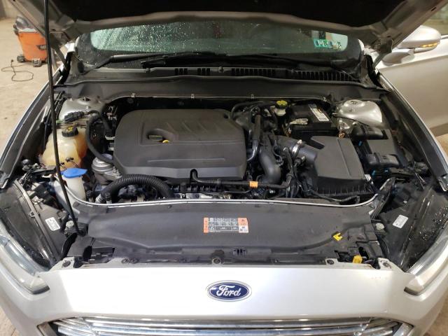 3FA6P0HD9GR149293 - 2016 FORD FUSION SE SILVER photo 11