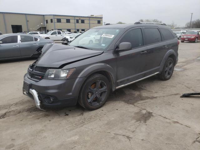 3C4PDCGG2JT379496 - 2018 DODGE JOURNEY CROSSROAD BLACK photo 1