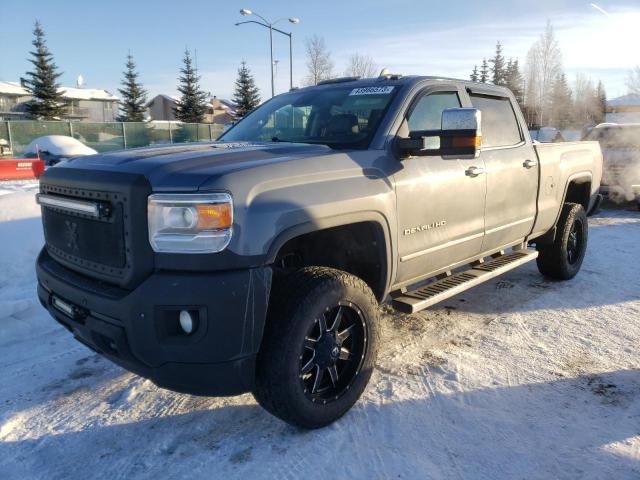 1GT12UE82GF219120 - 2016 GMC SIERRA K2500 DENALI GRAY photo 1