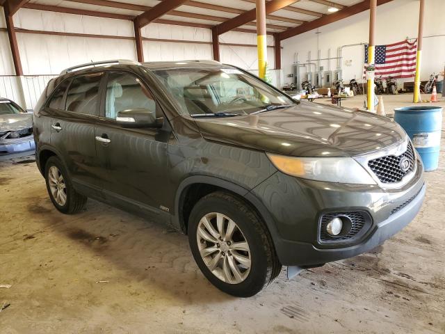 5XYKUDA14BG150539 - 2011 KIA SORENTO EX CHARCOAL photo 4