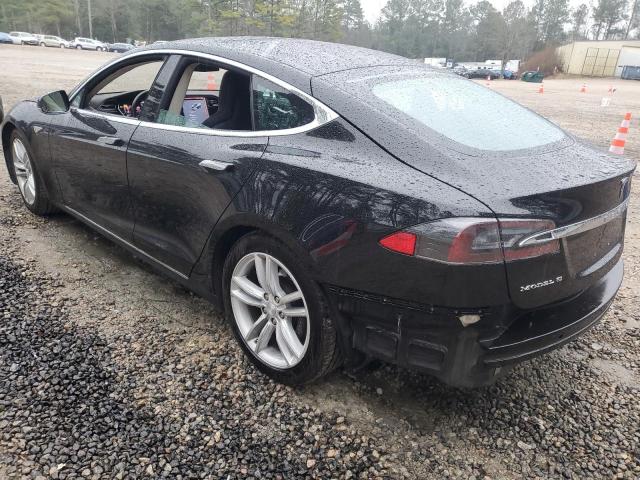 5YJSA1E23FF109763 - 2015 TESLA MODEL S BLACK photo 2