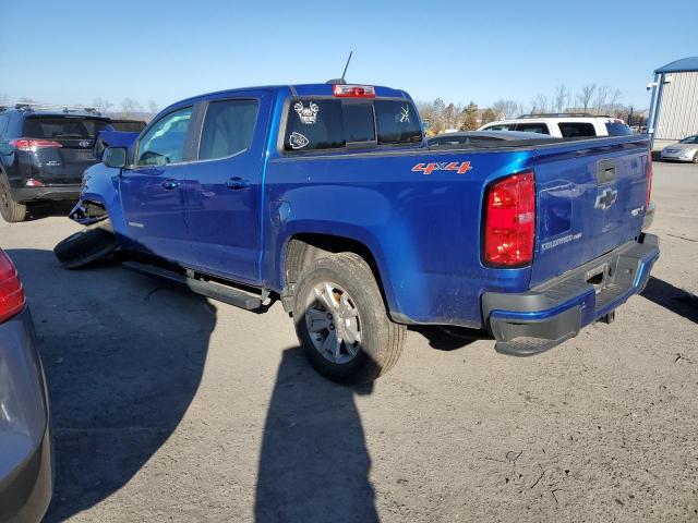 1GCGTCEN4K1114334 - 2019 CHEVROLET COLORADO LT BLUE photo 2