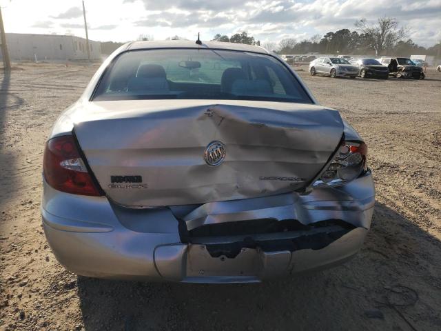 2G4WC582461284908 - 2006 BUICK LACROSSE CX SILVER photo 6