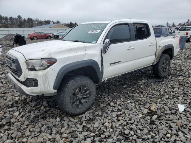 3TMCZ5AN0HM109187 - 2017 TOYOTA TACOMA DOUBLE CAB WHITE photo 1