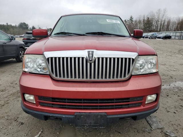 5LMFU28596LJ16226 - 2006 LINCOLN NAVIGATOR წითელი ფოტო 5