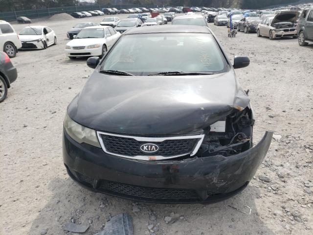 KNAFU4A2XC5595157 - 2012 KIA FORTE EX BLACK photo 5