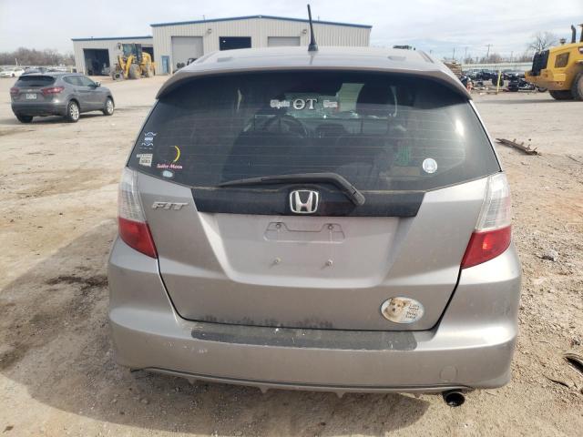 JHMGE88659S008733 - 2009 HONDA FIT SPORT SILVER photo 6