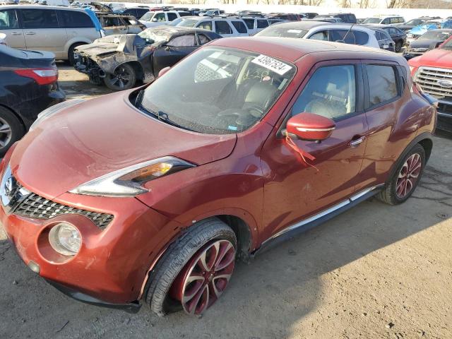 JN8AF5MR3FT503929 - 2015 NISSAN JUKE S RED photo 1