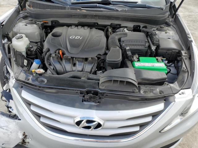 5NPEB4AC6EH861029 - 2014 HYUNDAI SONATA GLS SILVER photo 11