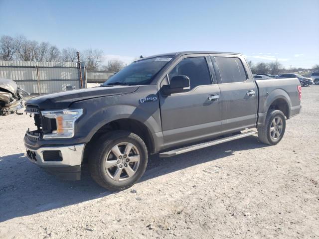 1FTEW1CB8KKD52595 - 2019 FORD F150 SUPERCREW GRAY photo 1