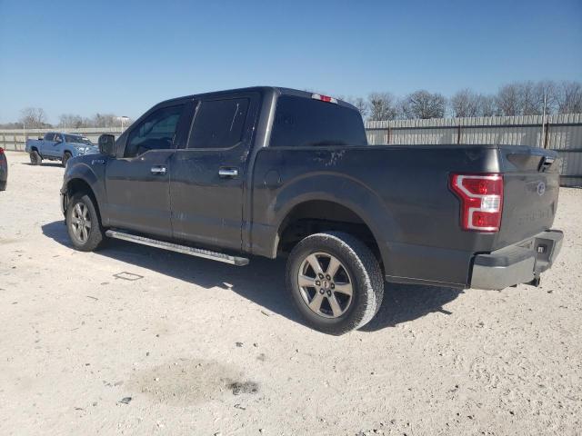 1FTEW1CB8KKD52595 - 2019 FORD F150 SUPERCREW GRAY photo 2