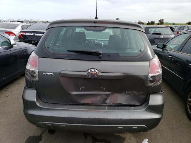 2T1KR32E47C658896 - 2007 TOYOTA COROLLA MA XR GRAY photo 6