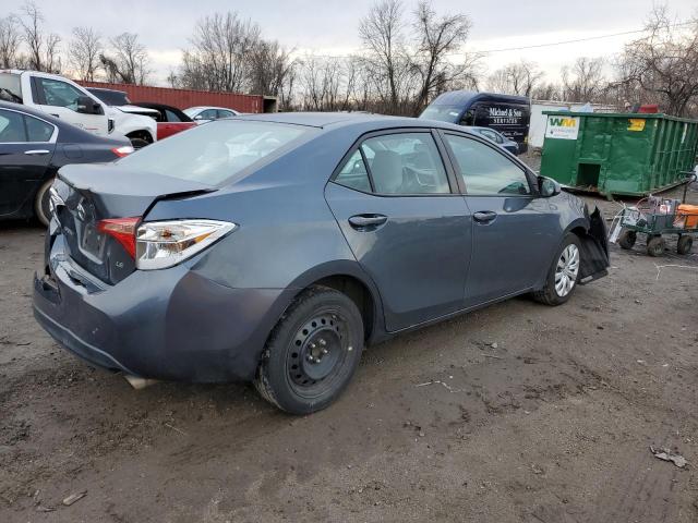 2T1BURHE8HC913785 - 2017 TOYOTA COROLLA L GRAY photo 3