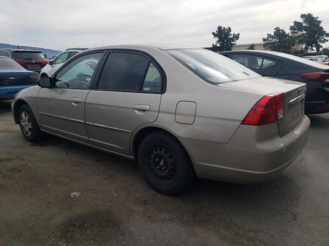 2HGES16553H579674 - 2003 HONDA CIVIC LX BEIGE photo 2