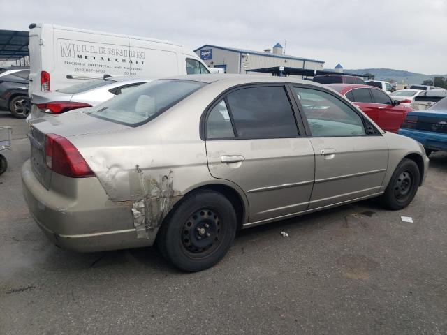 2HGES16553H579674 - 2003 HONDA CIVIC LX BEIGE photo 3